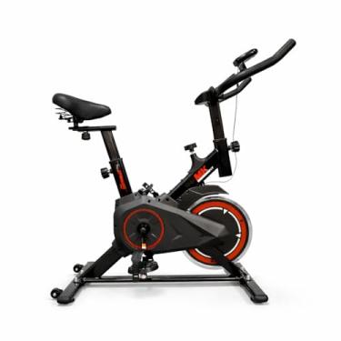 Imagem de Bicicleta Ergométrica Spinning Fitness pro MKFIT Leve Compacta Resistente 6KG roda de inércia