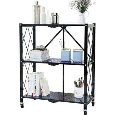 Imagem de Estante Metálica Dobrável 3 Compartimentos - Nakasaki