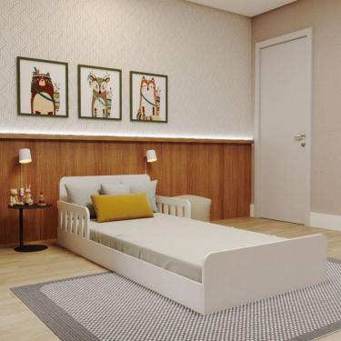 Imagem de Cama Infantil Montessoriana Solteiro Aurora Bramov