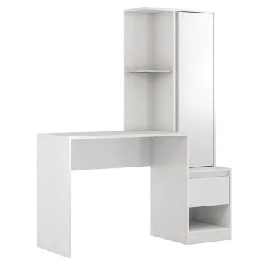Imagem de Escrivaninha Com Armário Morada Branco - Demóbile