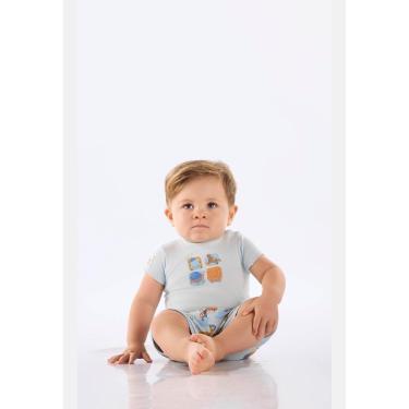 Imagem de Conjunto Body e Short para Bebê Up Baby-Masculino