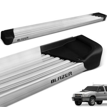 Imagem de Estribo Lateral Blazer 1995 a 2011 Aluminio Natural A3