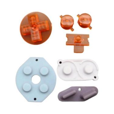 Imagem de Teclados Clássicos Gameboy Multicoloridos Com Botões a E B E D-pad Con