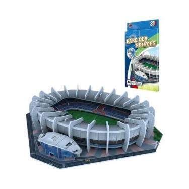 Imagem de Quebra-Cabeça 3D De Papel: Modelo De Estádio De Futebol DIY - Brinqued