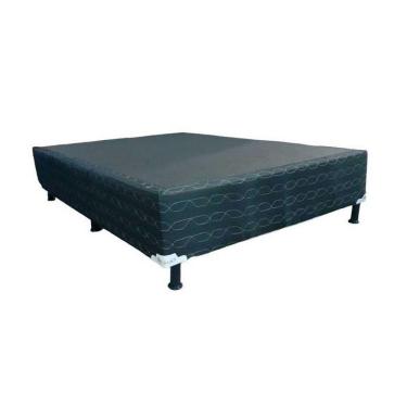 Imagem de Base Para Cama Box Casal Atenas 138X188Cm Topazio Preto
