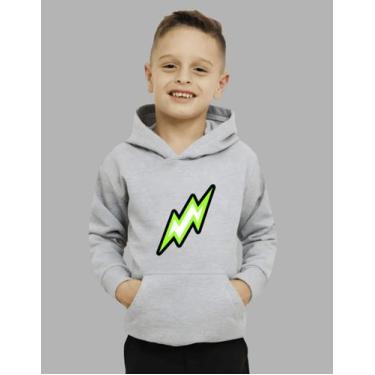 Imagem de Moletom Infantil Void Blusa De Frio Youtuber - MB Sport, Cinza, 10