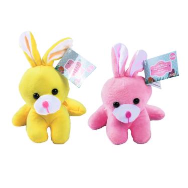 Imagem de Pelúcia Mini Coelho Bunny 16cm CV245015 Play&Fun - Item Sortido