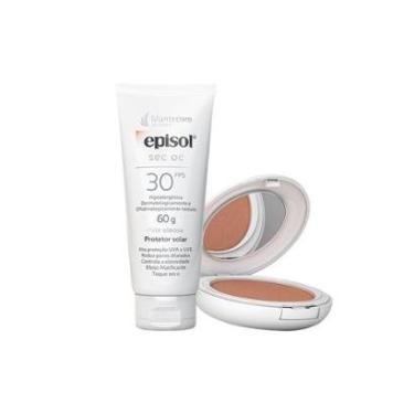 Imagem de Kit Mantecorp Cuidado da Pele Facial - Protetor Solar FPS30 e Protetor Solar em Pó FPS50 Morena+-Unissex