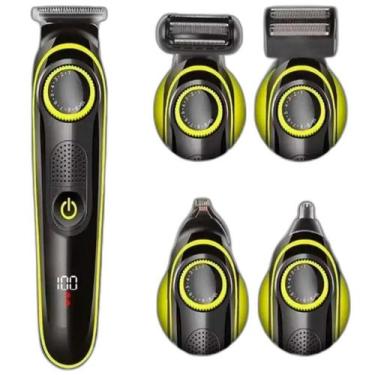 Imagem de Corte Portátil Barbeador Recarregável Led Nariz Orelhas - Relet