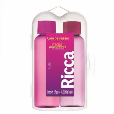 Imagem de Kit De Viagem Case Com Dois Frascos Colors Ricca