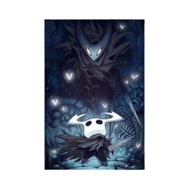 Imagem de Pôster De Jogo Hallownest Mapa HD Em Tela Para Decoração De Quarto E C