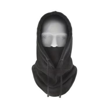 Imagem de Balaclava Unissex De Inverno Em Fleece Polar, Touca Corta-Vento, Másca
