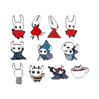 Imagem de Broche De Esmalte Com Temas De Animais, Esqueletos, Cavaleiros, Abelha