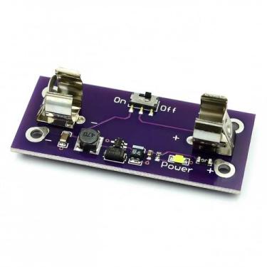 Imagem de Módulo de fonte de alimentação LilyPad Bateria AAA Conversor de até 5V