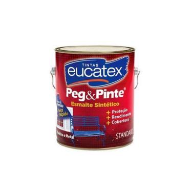 Imagem de Esmalte Sintético Brilhante Standard 3,6 Litros - PEG&PINTE - EUCATEX,