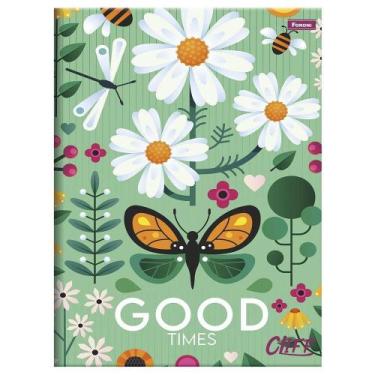Imagem de Caderno Costurado  1/4 Capa Dura Foroni Cliff 80 Folhas - Embalagem co