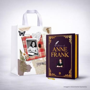 Imagem de Livro - O Diário de Anne Frank Edição de Luxo + Ecobag Exclusiva