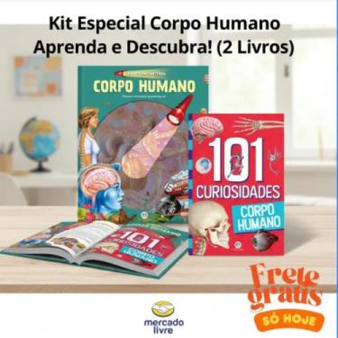 Imagem de Kit Especial Corpo Humano Aprenda E Descubra! (2 Livros) - Ciranda Cul
