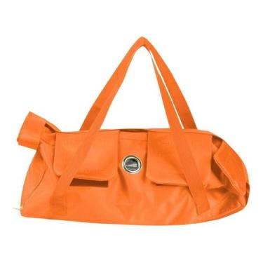 Imagem de Bolsa Transporte Pet De Passeio Cachorro Gato Laranja Médio - Geral