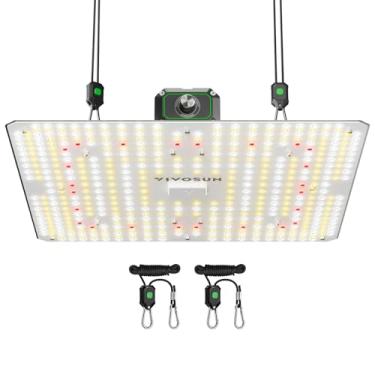 Imagem de VIVOSUN VS1500 Luz de LED para cultivo com diodos Samsung LM301 e chave de margarida, luzes reguláveis, espectro total Sunlike para plantas internas, mudas de vegetais e lâmpadas de crescimento de plantas floridas para barraca de cultivo de 3 x 3