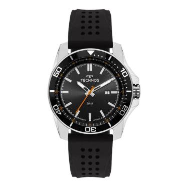Imagem de Relógio Technos Masculino Ref: 2117lfw/1p Racer Prateado