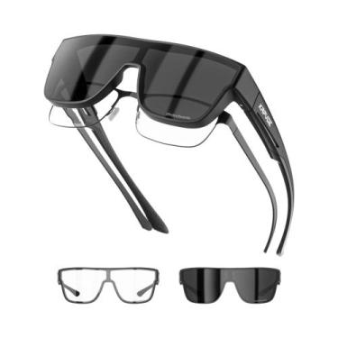 Imagem de Óculos De Sol Polarizados Para Usar Sobre Óculos De Prescrição, Proteç