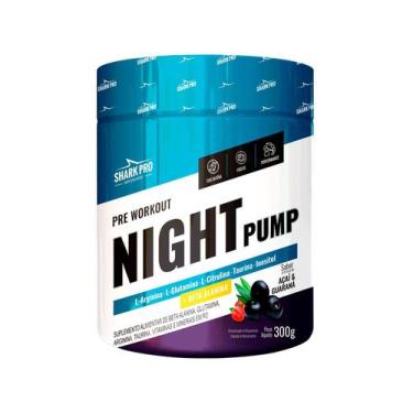 Imagem de V9 pump pre treino 300g sabor açai e guarana sharkpro, 300g