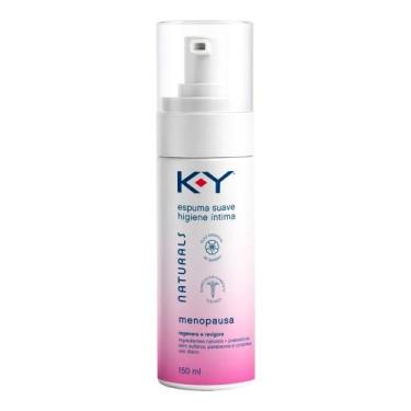 Imagem de Espuma de Higiene Íntima Suave - K-Y Naturals Menopausa, Espuma de Hig