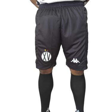 Imagem de Calção Futebol XV de Piracicaba Home Player Kombat Original-Masculino