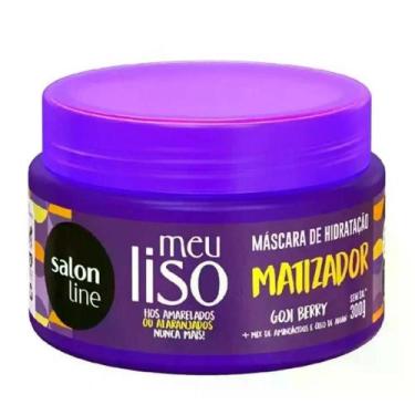Imagem de Máscara Matizadora Meu Liso Salon Line 300G