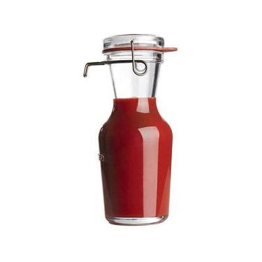 Imagem de Jarra de Vidro com Tampa Transparente 250ml Luigi Bormioli Lock Eat