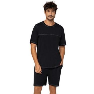 Imagem de Pijama Masculino Curto Em Algodão Lupo-Masculino