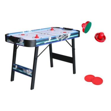 Imagem de Mesa de Air Hockey Ahead Sports Jogo de Ar Compacto 110V e 220v Com Ac