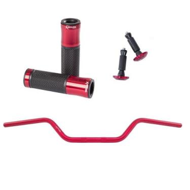 Imagem de Kit Esportivo Manopla Guidão Factor Fazer Cb300 Cbx 250 - NoBrand, Ver