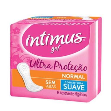 Imagem de Absorvente Intimus Gel Normal Suave s/ abas - 8 unidades