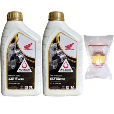 Imagem de Revisão Cb 300, Xre 300, Cb 250f Twister Filtro, Óleo 10w30 - Honda