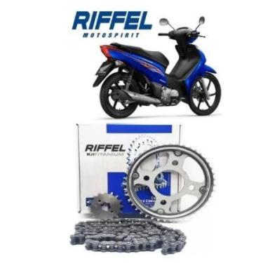 Imagem de Kit Relação Completa Honda BIZ 125 125i ES KS EX 2005 Ate 2022 Origina