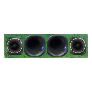 Imagem de Caixa corneteira 2x2 driver tweeter 150w compet - LIKE PARTS, VERDE