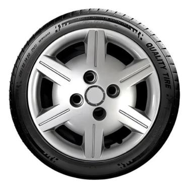 Imagem de Jogo Calota Aro 13 Gm Corsa Classic Celta Prateado - Congratulations S