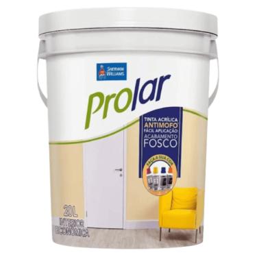 Imagem de Tinta Acrílica Prolar Branca Antimofo 20 Litros - 2920067 - SHERWIN WILLIAMS
