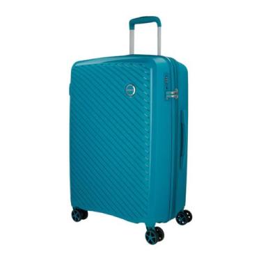 Imagem de Mala de Viagem 23Kg AMERICAN TOURISTER Zanzibar Média Azul Cadeado TSA