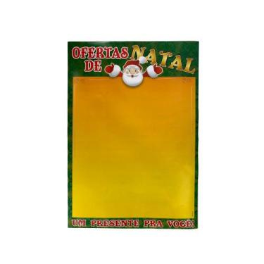 Imagem de Cartaz de Oferta de Natal A2 Papel Duplex 100 unidades - Casa Do Carta