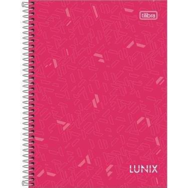 Imagem de Caderno Espiral Universitário Lunix 1 Matéria 80 Folhas Capa Dura Tili