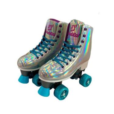 Imagem de Patins Feminino Shine Quatro Rodas Quad Bota N 31-34 Fenix, Fenix-PH-0
