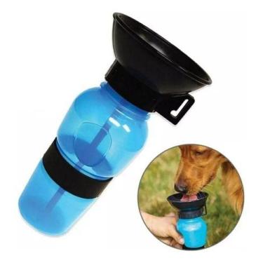 Imagem de Squeeze Portátil Com Alça Cães Bebedouro 600ml - Saga Pet - Western Pe