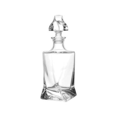 Imagem de Licoreira De Cristal Tortile 750ml Wolff Design Moderno Luxo