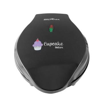 Imagem de Máquina Elétrica para Cupcake Britânia Cupcake Maker 3 Antiaderente com Acessórios 1200W 220V