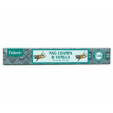 Imagem de Incensos Tulasi Masala Caixa 7 Varetas Aroma:Nag Champa e Vanilla - LU