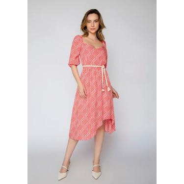 Imagem de Vestido midi bicolor mullet - D'zon Boutique 