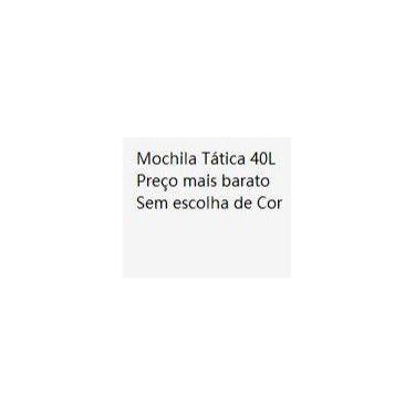 Imagem de Mochila Militar Tática Impermeável 50 Litros Grande Reforçada com Band